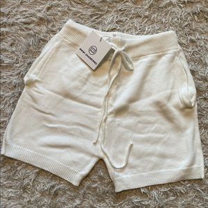 Pink Diamond white shorts